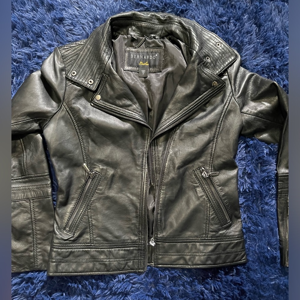Women’s Bernardo Leather jacket - Picture 4 of 8